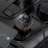 Borofone FM Transmitter BC59 Heroic MP3, Bluetooth - 2xUSB + Type C - fekete - 4. kép