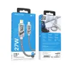 Borofone Kábel BU42 Octavia - Type C to Lightning - PD 27W 1,2 méter szürke - 2. kép
