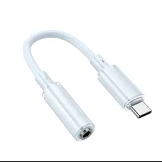 Borofone Adapter BV22 Lemon - Type C - 3,5 mm jack átalakító - kék