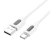 Borofone BX114 Structure - USB-ről Type C-re - 3A 1 méter fehér - 0. kép