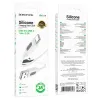 Borofone BX114 Structure - USB-ről Type C-re - 3A 1 méter fehér - 2. kép