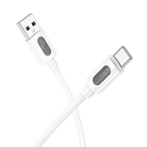 Borofone BX114 Structure - USB-ről Type C-re - 3A 1 méter fehér