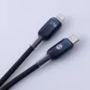 Forever Ombre kábel USB-C - Lightning 1,0 m 27W fekete - 1. kép