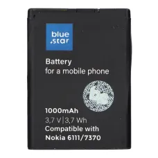 BLUE STAR PREMIUM akkumulátor NOKIA 6111 / 7370 / N76 / 2630 / 2760 / N75 / 2600 Classic 1000 mAh