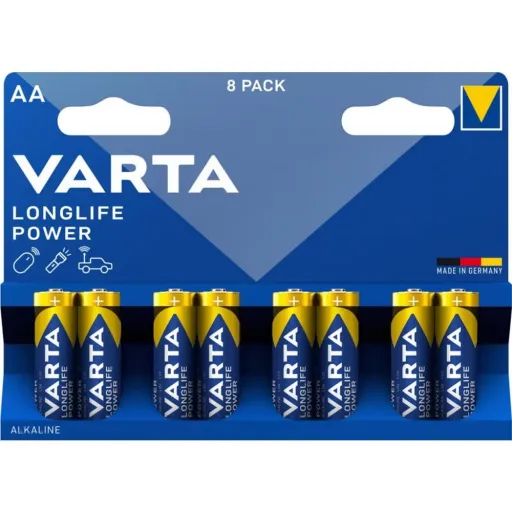 VARTA alkáli elem R6 (AA) Longlife Power 8 db