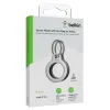 Belkin Biztonságos Tartó Kulcstartóval - Airtag - 2 Darab - Fekete/Fehér - 0. kép