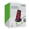 Belkin BOOST CHARGE Qi 15W vezeték nélküli töltőállvány hálózati adapterrel (EU tápegységgel) - Fekete - 4. kép