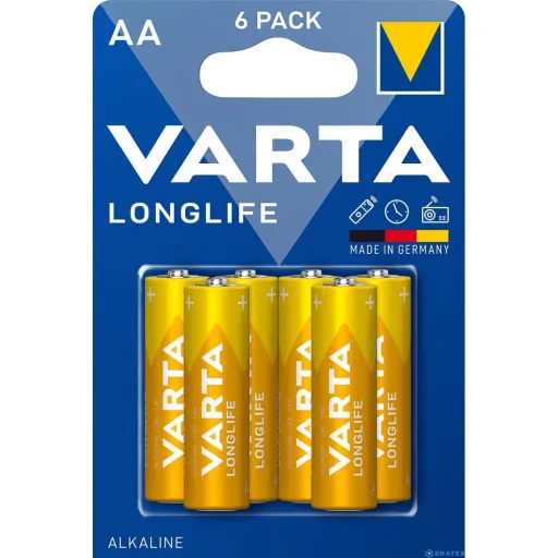 VARTA alkáli elem R6 (AA) Longlife 6 db