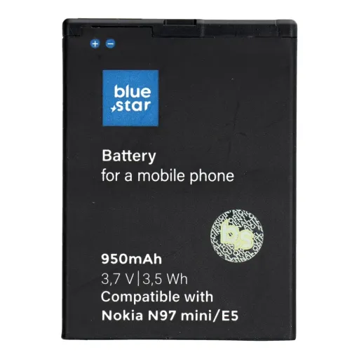 BLUE STAR akkumulátor NOKIA N97 Mini / E5 / E7-00 / N8 készülékhez 950 mAh