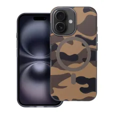 FORCELL F-PROTECT Levels Dual Layer 4D technológiával, Military Drop-Test kompatibilis MagSafe-tok IPHONE 16 desert camo tok