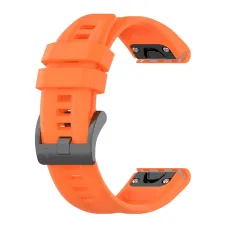 Szilikon szíj GARMIN FENIX 3 / 3HR / 5X / 6X / 6X Pro / 7X / 7X Pro narancs (8)