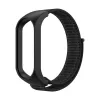 Nylon szíj XIAOMI Mi Band 5 / 6 / 7 fekete (05) - 3. kép