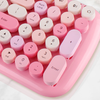 Vezeték nélküli billentyűzet MOFII Candy BT (rózsaszín) - 2. kép