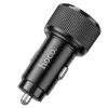 HOCO autós töltő 2 x Type C QC PD 50W NZ14B fekete - 1. kép