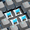 Mechanikus gaming billentyűzet MageGee MK-STAR (fekete-szürke) - 1. kép