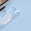MageGee MK-STAR mechanikus gamer billentyűzet (kék-fehér) - 0. kép