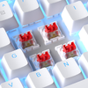 MageGee MK-STAR mechanikus gamer billentyűzet (kék-fehér) - 1. kép