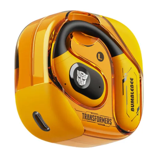 Bluetooth fülhallgató TWS Transformers TF-T18 (sárga)