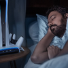 PS5 hűtőállomás és kettős kontroller töltő Kiwi Home PB01 fehér, - 1. kép