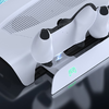PS5 hűtőállomás és kettős kontroller töltő Kiwi Home PB01 fehér, - 3. kép