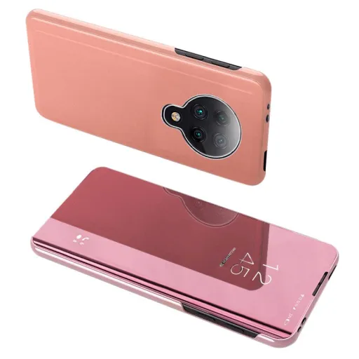 Clear View fliptok Xiaomi Redmi K30 Pro / Poco F2 Pro pink