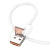 Borofone Kábel BX102 Winner - USB + Type C to Type C - PD 60W 1 méter fehér - 2. kép