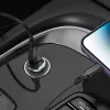 Borofone autós töltő BZ29A Talented - USB + Type C - QC 3.0 PD 36W 3A átlátszó-fekete - 2. kép