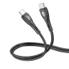 Borofone Kábel BX98 Superior - Type C to Type C - PD 60W 3A 1 méter fekete - 1. kép