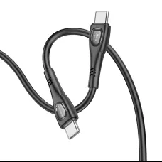 Borofone Kábel BX98 Superior - Type C to Type C - PD 60W 3A 1 méter fekete