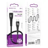 Borofone Kábel BX98 Superior - Type C to Type C - PD 60W 3A 1 méter fekete - 3. kép