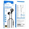 Borofone Earphones BM89 Surpass mikrofonnal fekete - 3. kép