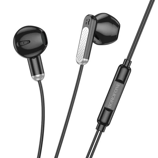 Borofone Earphones BM89 Surpass mikrofonnal fekete