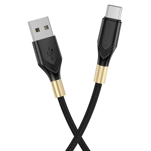 Borofone Kábel BX92 Advantage - USB Type-C - 3A 1 meter čierna