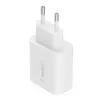  Belkin BOOST CHARGE 25W USB-C PD PPS Egyes Fali Töltő 1m C-C Kábellel - Fehér - 2. kép