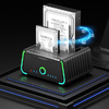 Külső HDD Állomás Kettős Fiókkal FIDECO YPZ230R - 4. kép