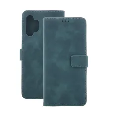 Smart Velvet fliptok Xiaomi Redmi Note 13 5G (globális) sötétzöld tok