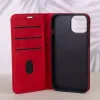 Piros bőrhatású fliptok Samsung Galaxy A16-hoz tok - 4. kép