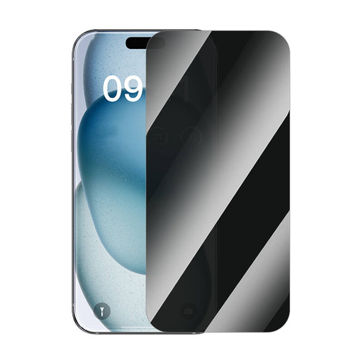 Baseus iPhone 15 Plus magánéletvédő edzett üvegfólia Baseus iPhone 15 Plus magánéletvédő edzett üvegfólia
