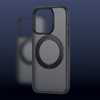 Baseus SkyRing 360° tok állvánnyal iPhone 15-höz + üvegfólia és tisztítókészlet (fekete) - 3. kép
