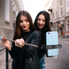 Combo selfie bot tripoddal és távvezérlő bluetooth fekete SSTR-12 - 4. kép