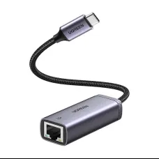 UGREEN CM483 USB-C RJ45 hálózati adapter (szürke)