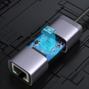 UGREEN CM483 USB-C RJ45 hálózati adapter (szürke) - 4. kép