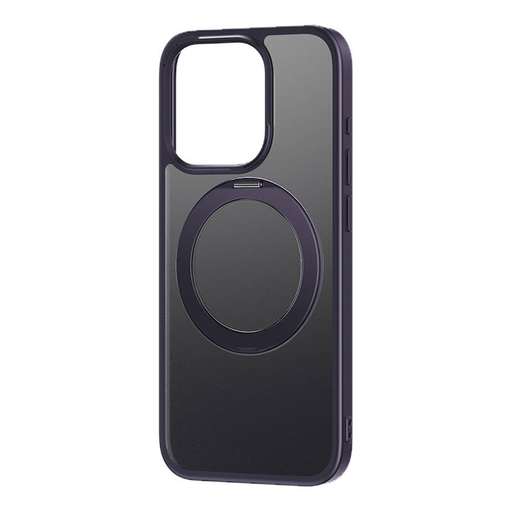 Baseus SkyRing 360° tok tartóval iPhone 14 Pro + üvegfólia és tisztítókészlet (lila) Baseus SkyRing 360° tok tartóval iPhone 14 Pro + üvegfólia és tisztítókészlet (lila)