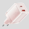 Fali töltő Yueqi 70W GaN USB-C + USB-A (rózsaszín) - 1. kép