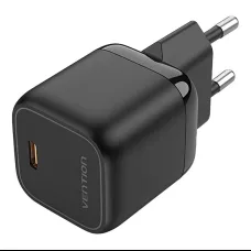 Vention FAKB0-EU 1-port USB-C GaN (30W) Fekete hálózati töltő