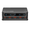 Asztali töltő Blitzwolf BW-i9 110W PD 3xUSB-A, 2xUSB-C (fekete) - 4. kép