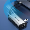 USB-C - USB-C Dokkoló Állomás, 3x USB3.0, PD 0.15m Vention THAHB, szürke - 3. kép