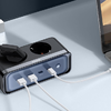 Hálózati elosztó 2 aljzattal 6in1, 2x USB-C, 2x USB-A Mcdodo CH-4610, EU (fekete) - 4. kép
