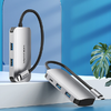 USB-C Dokkolóállomás 4x USB3.0, PD 0.15m Vention TNBHB (szürke) - 4. kép