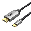 USB-C to HDMI 2.0 kábel Vention CRBBH 2m, 4K 60Hz (fekete) - 4. kép